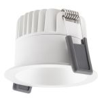 Ledvance LED Spot Ciemnylight Aluminium Valkoinen 8W 720lm 36D - 940 Zimna Biel | Aukko 68mm - IP44 - Najlepsze renderowanie kolorów - Ściemnianie