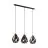 Eglo Lampa Wisząca Carlton 1 Czarny, Miedź | Nadaje Się Do 3x E27