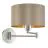 Eglo Światło Ścienne Maserlo Stal Satynowy Nikiel | Nadaje Się Do E27