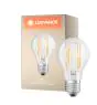 Ledvance Classic LED E27 Gruszka Włókno Przezroczysty 7.5W 1055lm - 840 Zimna Biel | Zamienne 75W